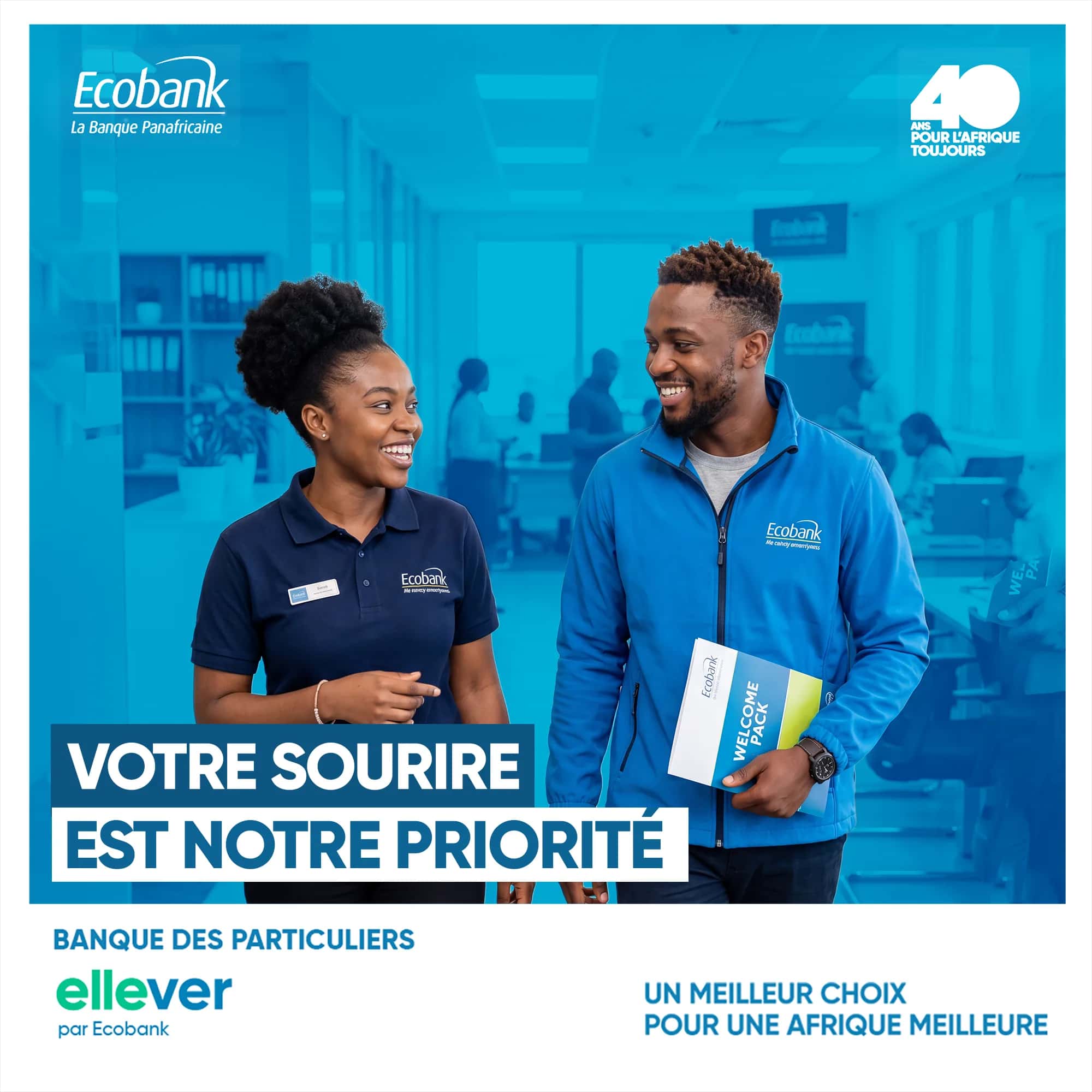 Ecobank — 40 ans & ellever