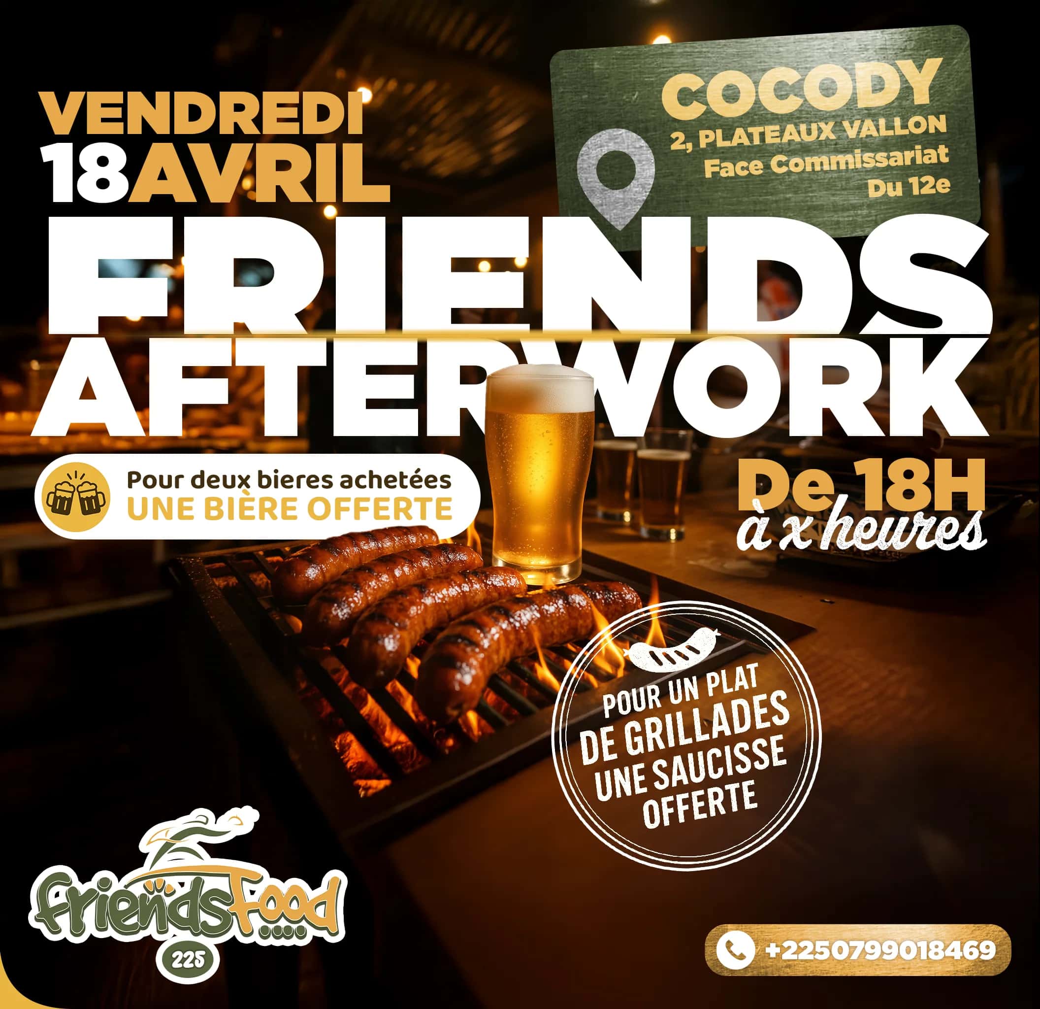 FriendsFood 225 — Friends Afterwork