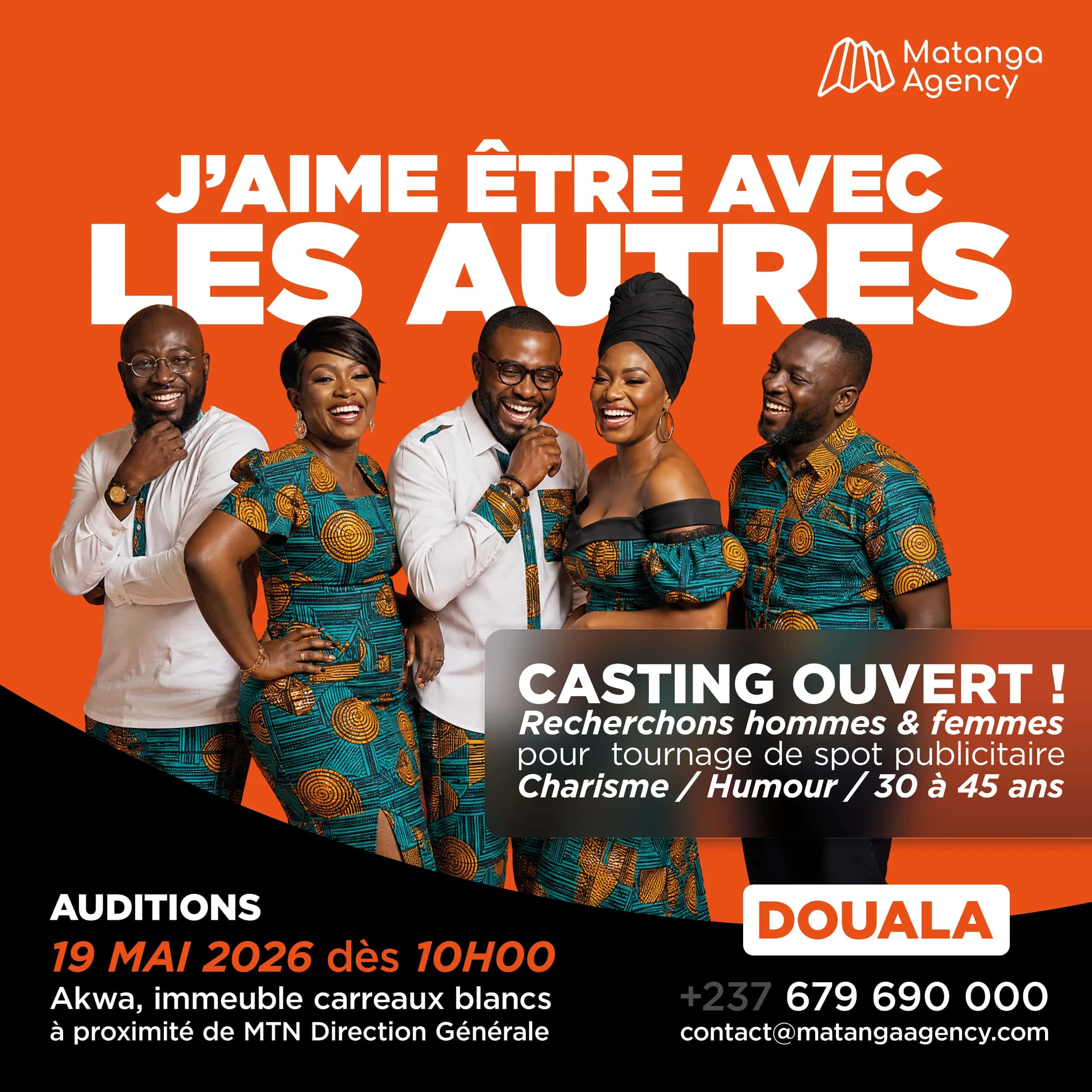 Matanga Agency — Casting & marque