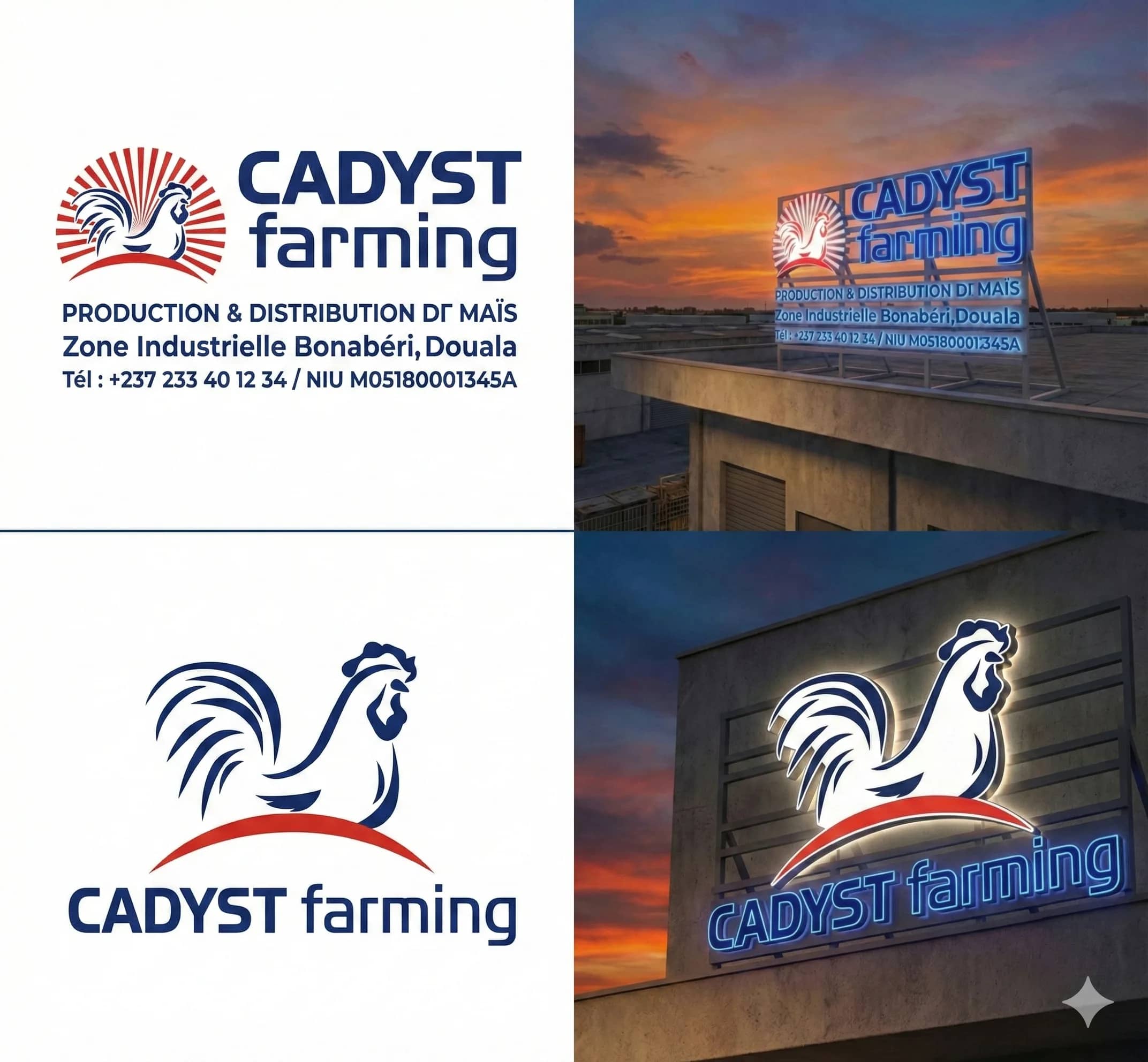 Cadyst Farming — Enseigne