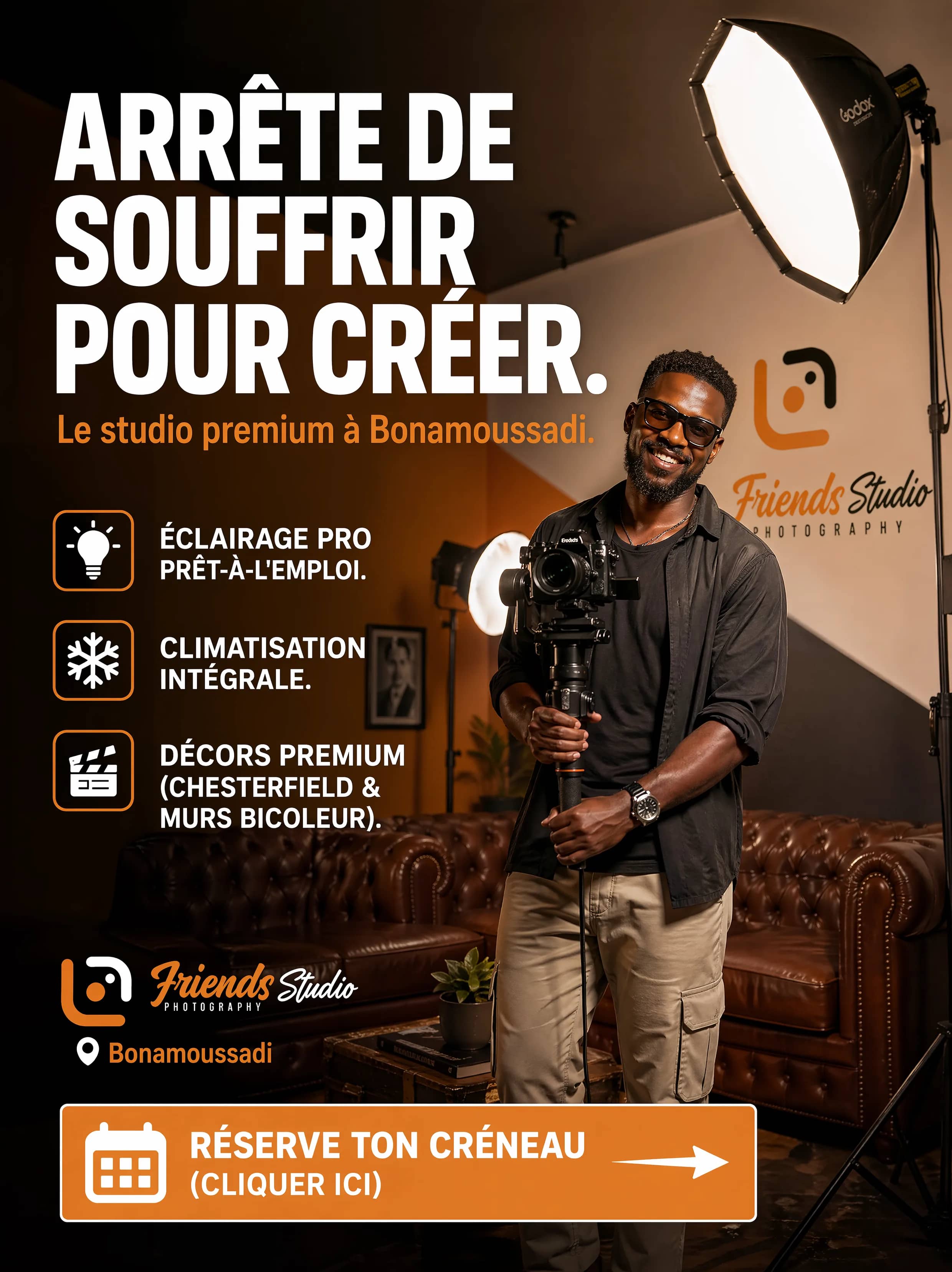 Friends Studio — Studio photo premium