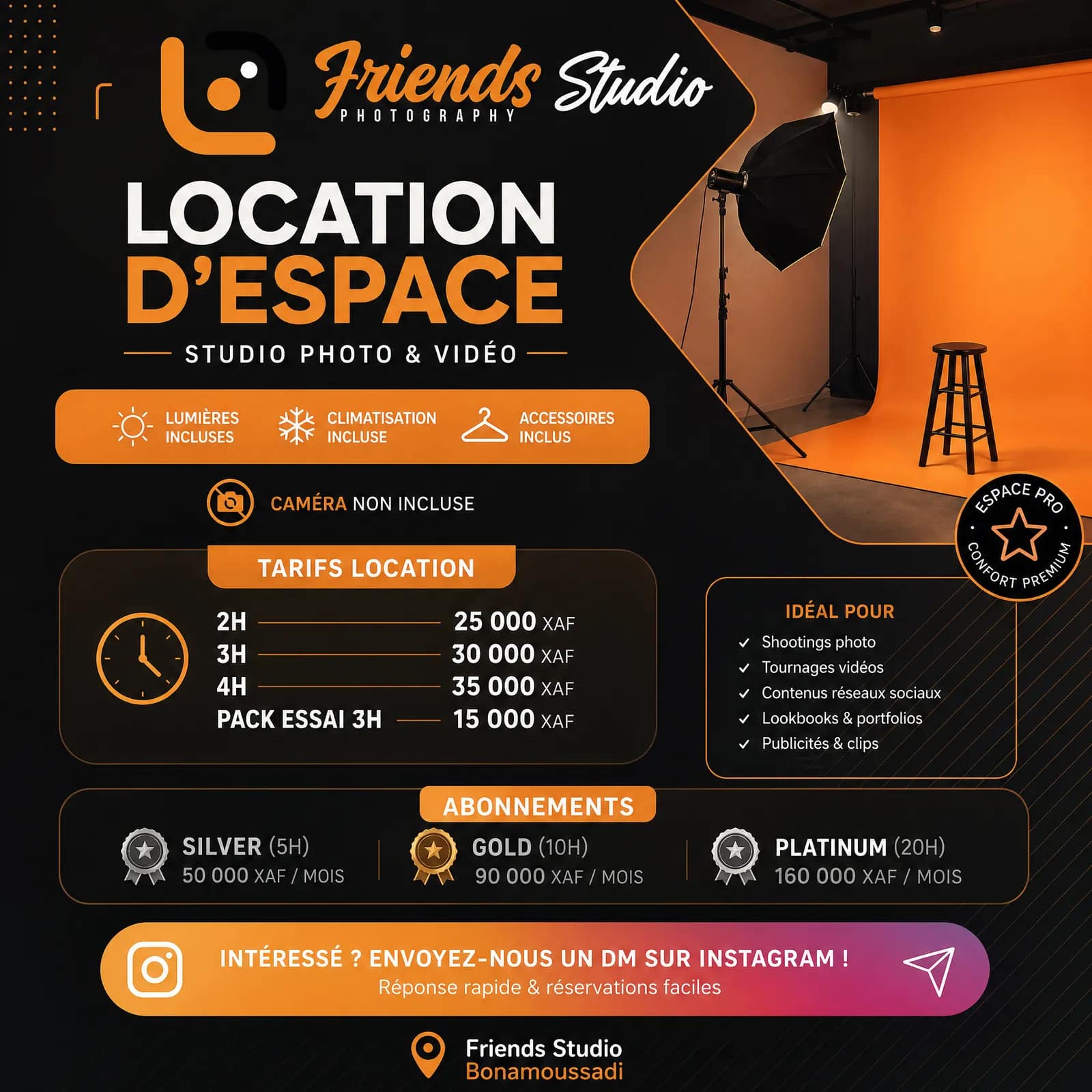 Friends Studio — Studio photo premium — 4