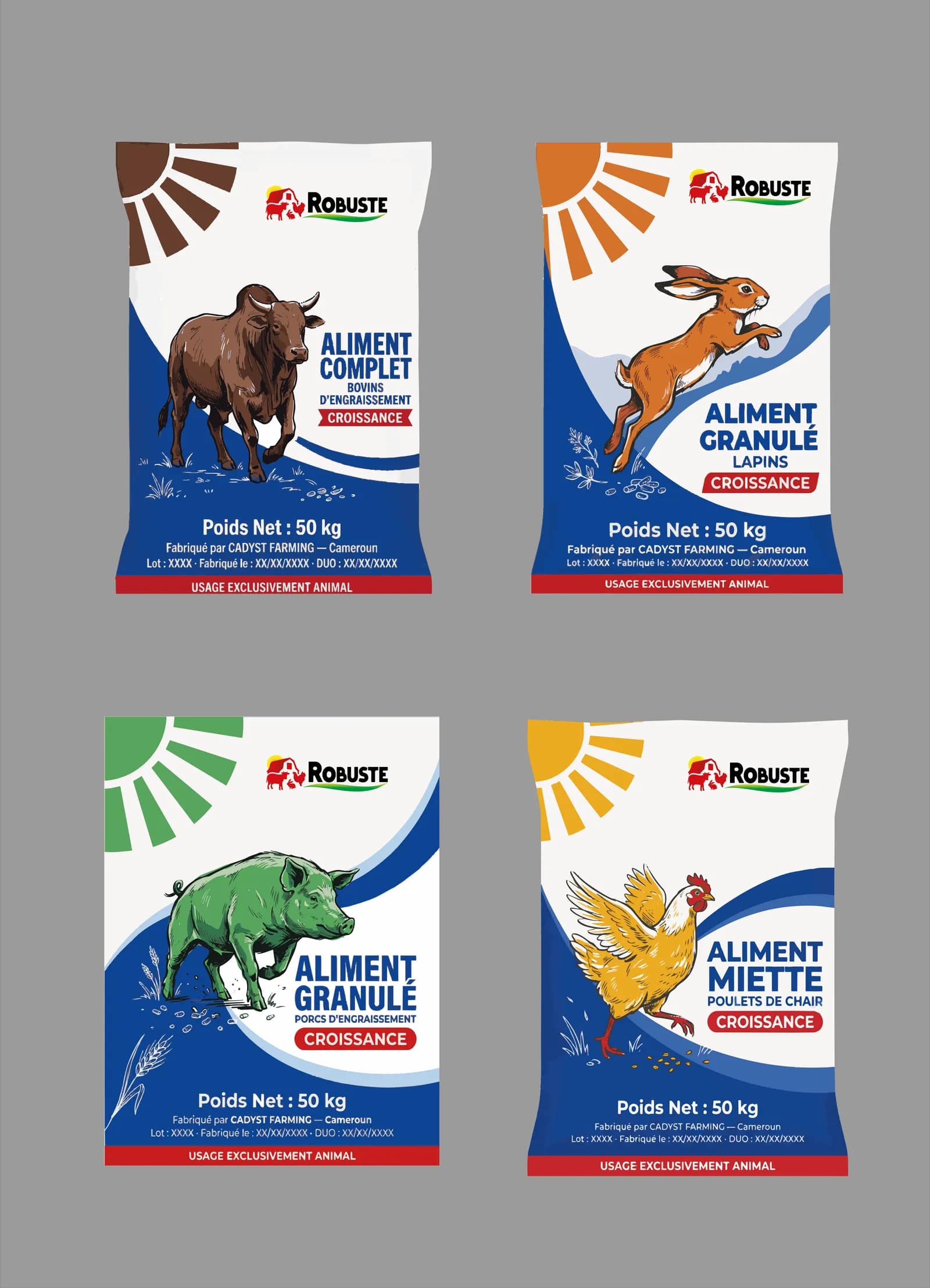 Robuste — Packaging aliments — 1
