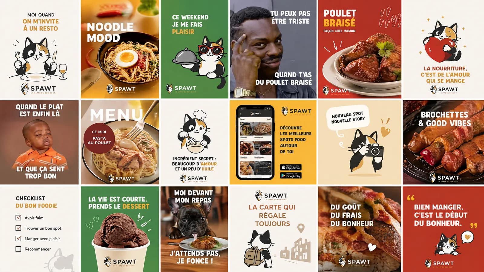 Spawt — La carte du bon goût — 3