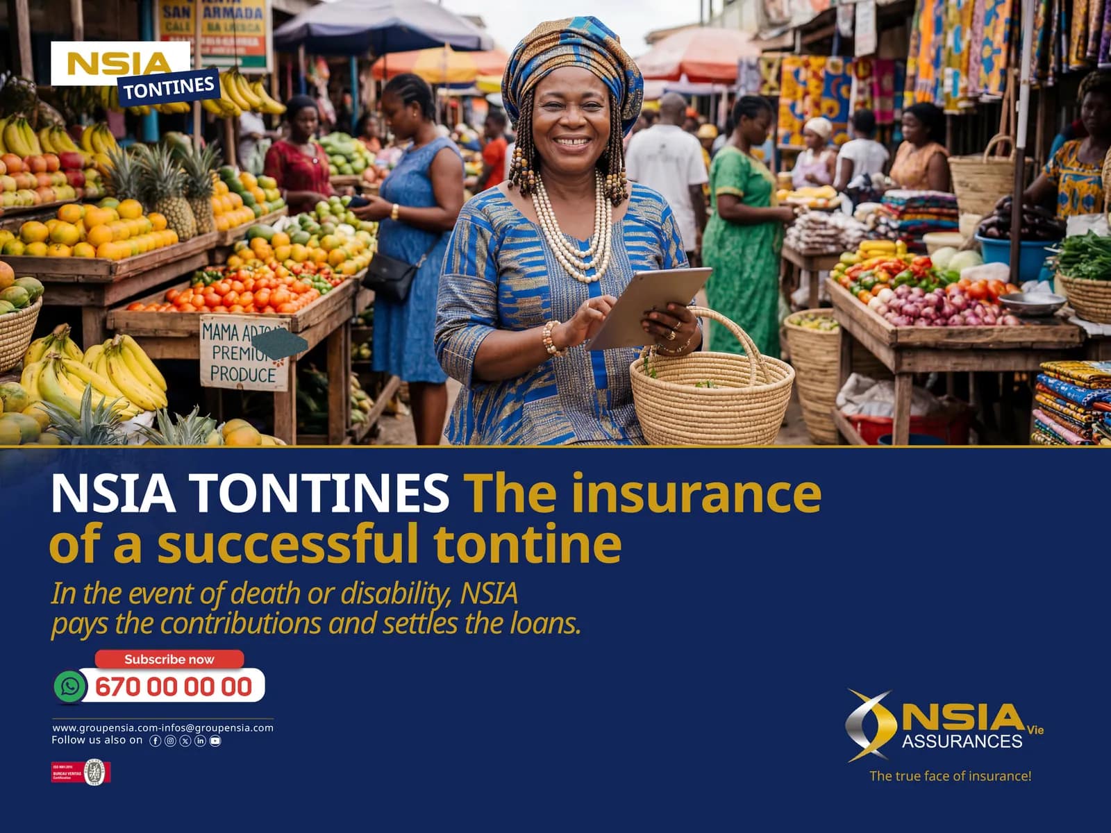 NSIA Tontines — Campagne assurance — 3